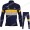 2022 Novo Nordisk Pro Team Abbigliamento Ciclismo Maglia Ciclismo Manica Lunga e Salopette Lunga cC4J4