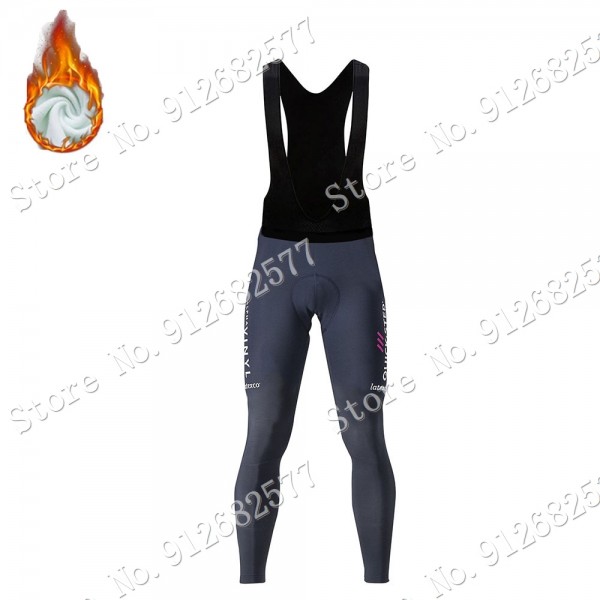 2022 Winter Quick Step Alpha Vinyl Pro Team Salopette Lunga Ciclismo mx9bs