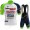 2022 Team Wanty Gobert abbigliamento Bici Completo Maglia Ciclismo Corta e Salopette FlDFX