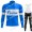 2022 gazprom rusvelo Pro Team Abbigliamento Ciclismo Maglia Ciclismo Manica Lunga e Salopette Lunga W9MIN