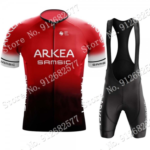 2022 Team arkea samic abbigliamento Bici Completo Maglia Ciclismo Corta e Salopette YCTwm