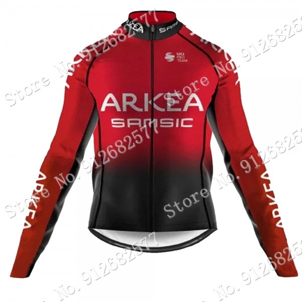 2022 arkea samic Pro Team Maglie Ciclismo Manica Lunga YLRG6