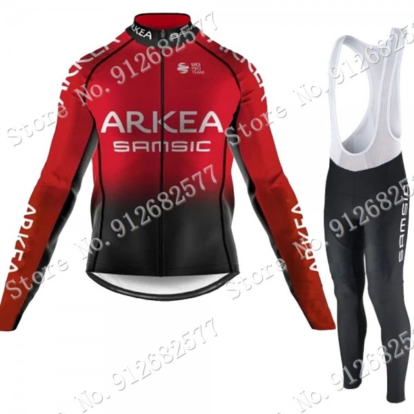 2022 arkea samic Pro Team Abbigliamento Ciclismo Maglia Ciclismo Manica Lunga e pantaloni lunga q9E0W