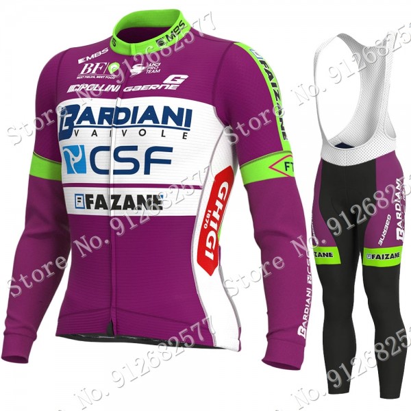 2022 bardiani csf Pro Team Abbigliamento Ciclismo Maglia Ciclismo Manica Lunga e Salopette Lunga 79EfU