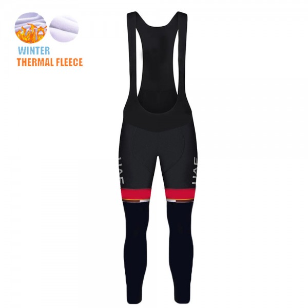 2022 Winter uae emirates Pro Team Salopette Lunga Ciclismo KnL1Z