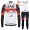 2022 Winter uae emirates Pro Team Abbigliamento Ciclismo Maglia Ciclismo Manica Lunga e Salopette Lunga qH38P
