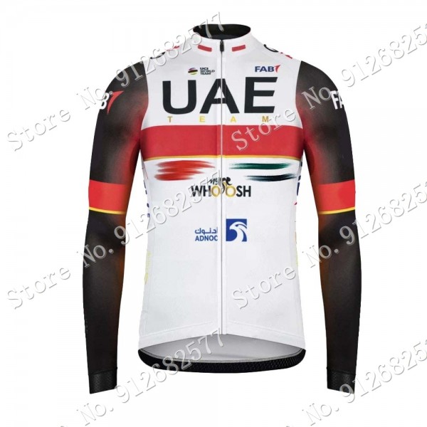 2022 uae emirates Pro Team Maglie Ciclismo Manica Lunga Fz1Ll