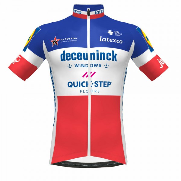 france champion Pro Team 2021 abbigliamento Bici Completo Maglia Ciclismo Corta e Salopette 1YGpit