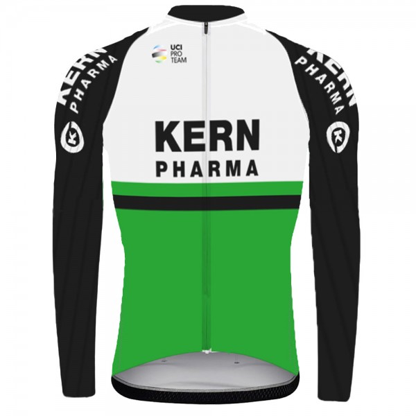 2021 kern pharma Pro Team Maglie Ciclismo Manica Lunga Z0nkRa