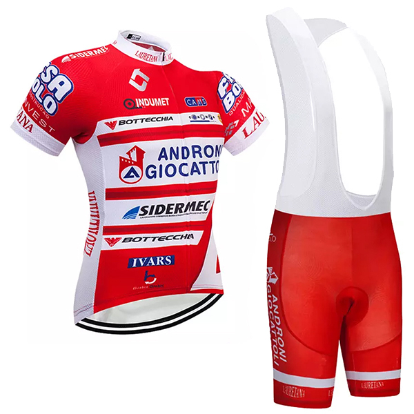 2018 androni giocattoli abbigliamento Ciclismo Completo Maglia Ciclismo Corta e Salopette 43036EH