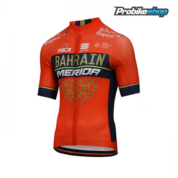 2018 BAHRAIN MERIDA Pro Maglia Ciclismo Manica Corta 57012LA 2018 BAHRAIN MERIDA Pro Maglia Ciclismo Manica Corta 57012LA