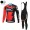 2018 BMC Pro winter Abbigliamento Ciclismo Maglia Ciclismo Manica Lunga e Salopette Lunga 47071LV
