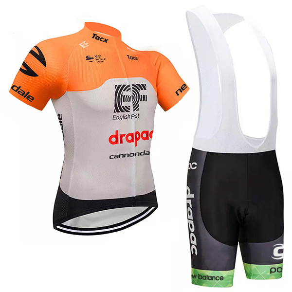 2018 Cannondale Drapac Orange abbigliamento Ciclismo Completo Maglia Ciclismo Corta e Salopette 88411DQ 2018 Cannondale Drapac Orange abbigliamento Ciclismo Completo Maglia Ciclismo Corta e Salopette 88411DQ