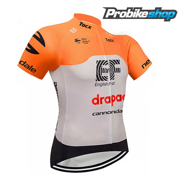 2018 Cannondale Drapac Orange Maglia Ciclismo Manica Corta 88748MI 2018 Cannondale Drapac Orange Maglia Ciclismo Manica Corta 88748MI