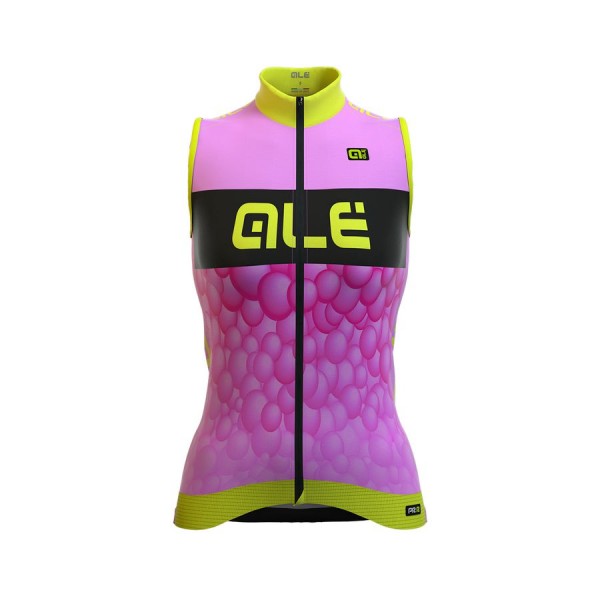 2016 Donne S/M Ale PRR New Bubbles Pink Maglia senza maniche Online 49462-LQ