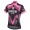 Bianchi Milano Tuela Donne Maglia Ciclismo Manica Corta nero rose 86025-YA