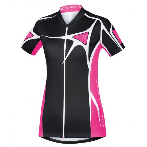 2016 GORE Maglia Ciclismo Manica Corta Donne Element Adrenaline 2.0 nero rose fuchsia 76562-ZU