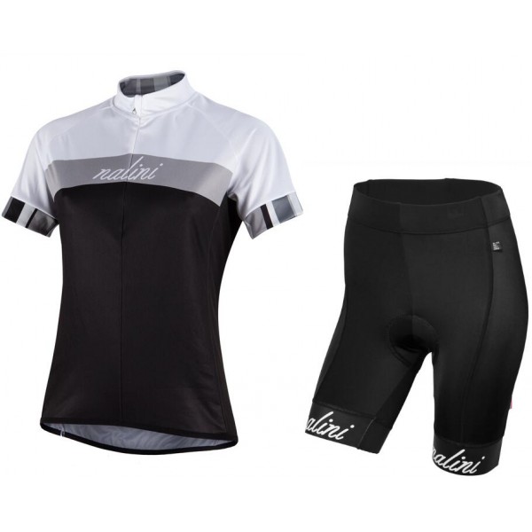 NALINI PRO Donne Luna Optical Nuovo abbigliamento Bici Completo Maglia Ciclismo Corta e Pantaloncini 66578-HL