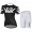 NALINI PRO Donne Enne Nuovo abbigliamento Bici Completo Maglia Ciclismo Corta e Pantaloncini nero bianco 98294-XR