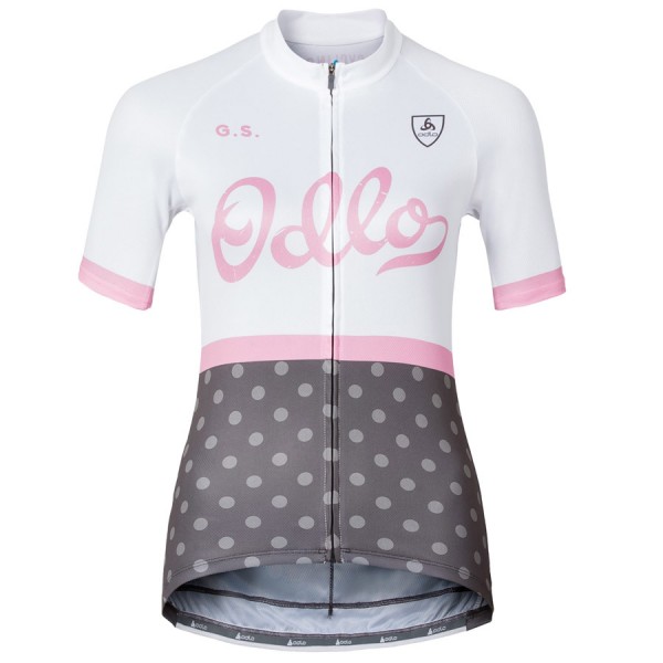 2016 Odlo Ride Donne bianco Maglia Ciclismo Manica Corta 26683-CG