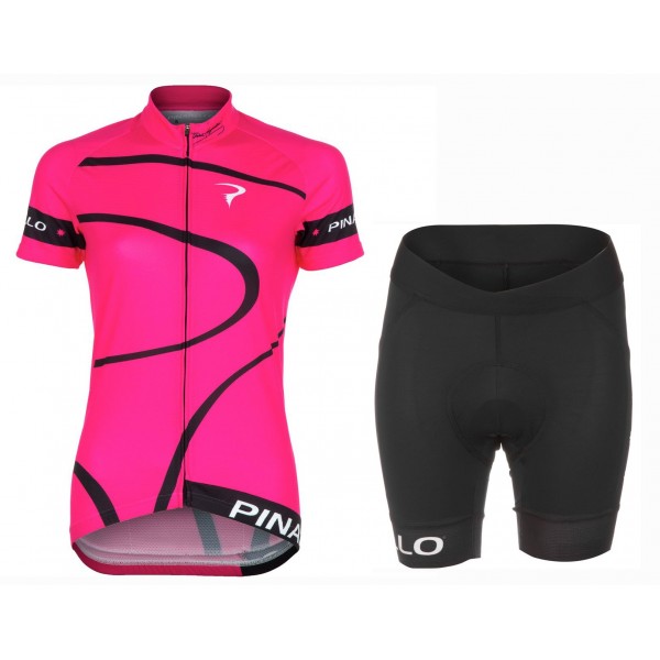 2016 Pinarello MIRA Rose Donne Radtrikot und Radhosen Set 87896-AW 2016 Pinarello MIRA Rose Donne Radtrikot und Radhosen Set 87896-AW