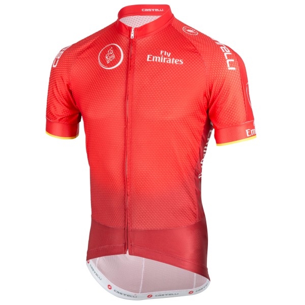 Dubai Tour 2018 rosso Maglia Ciclismo Manica Corta 23379CE Dubai Tour 2018 rosso Maglia Ciclismo Manica Corta 23379CE