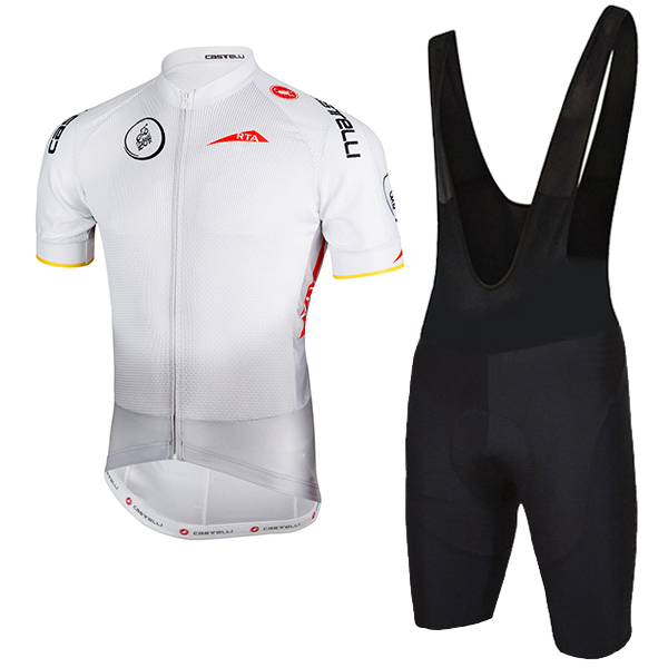 2018 Dubai Tour bianco abbigliamento Ciclismo Completo Maglia Ciclismo Corta e Salopette 35708TX 2018 Dubai Tour bianco abbigliamento Ciclismo Completo Maglia Ciclismo Corta e Salopette 35708TX