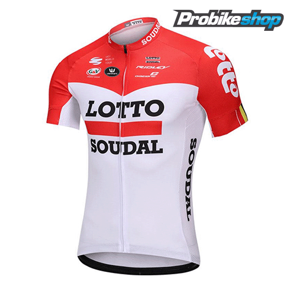 2018 Lotto Soudal Maglia Ciclismo Manica Corta 29235SJ
