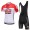 2018 Lotto Soudal abbigliamento Ciclismo Completo Maglia Ciclismo Corta e Salopette 79771BM