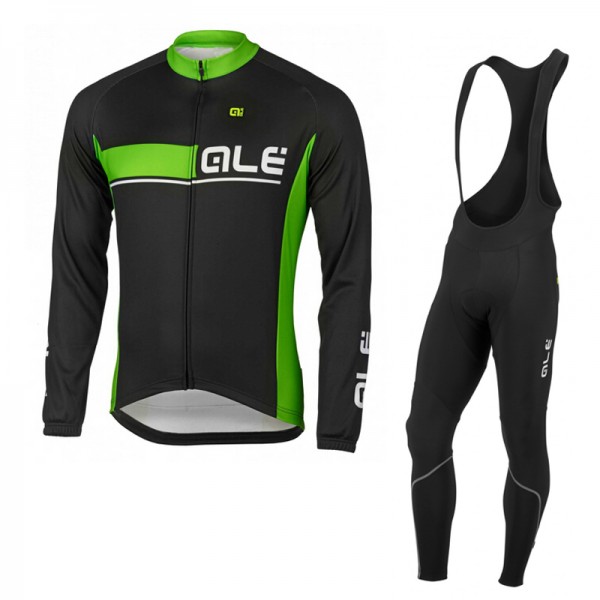 ALE 2016 Nuovo Abbigliamento Ciclismo Maglia Ciclismo Manica Lunga e Salopette Lunga 11699-WO