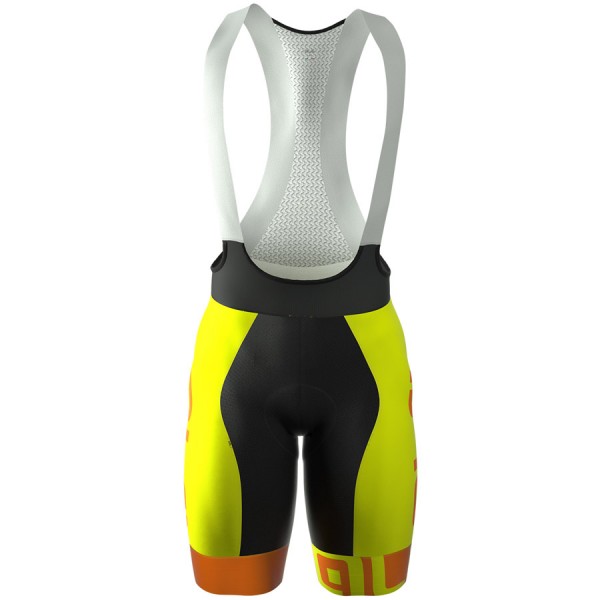 2016 Ale Graphics PRR Arcobaleno Salopette Ciclismo giallos Fluo 14366-XD