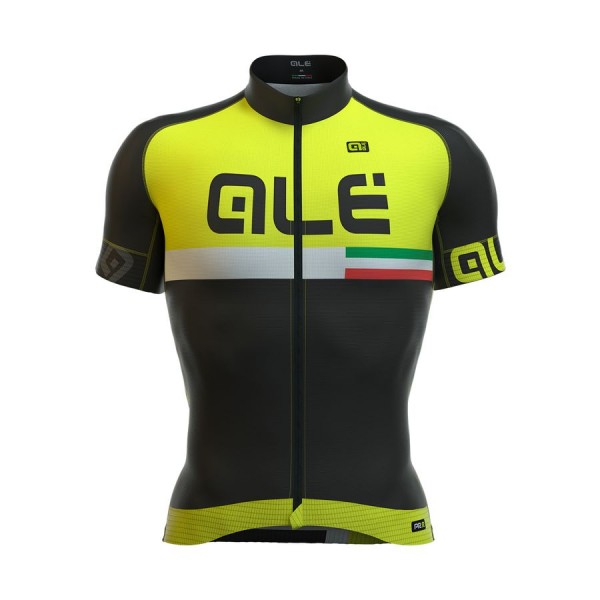 2016 ALE Graphics PRR Circuito Maglia Ciclismo Manica Corta Fluo giallo 24789-BQ