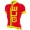 2017 Ale Graphics PRR Arcobaleno Maglia Ciclismo Manica Corta Rosso 44272-AG