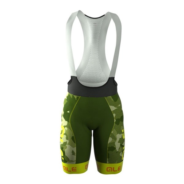 2016 Ale Graphics PRR Camo Salopette Ciclismo giallos Fluo 81538-YR