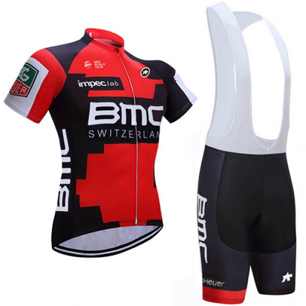 BMC 2017 Team abbigliamento Ciclismo Completo Maglia Ciclismo Corta e Salopette 65237-SY