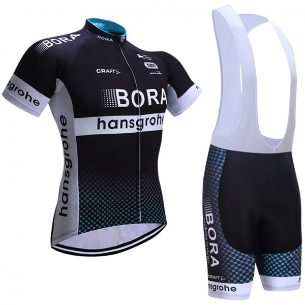 BORA Hansgrohe 2017 Nuovo abbigliamento Ciclismo Completo Maglia Ciclismo Corta e Salopette 90375-YN