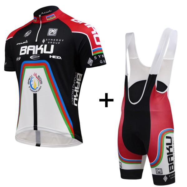 2016 Baku Nuovo abbigliamento Ciclismo Completo Maglia Ciclismo Corta e Salopette 40221-TX