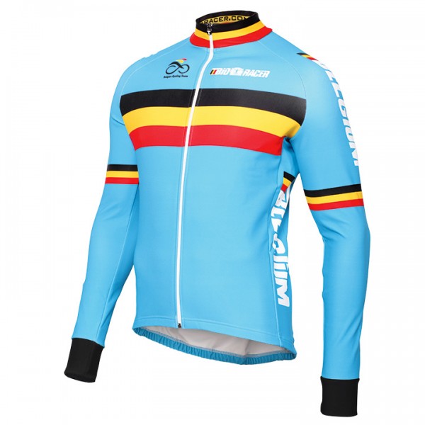 2016 Belgique Team Nationale Maglie Ciclismo Manica Lunga 40787-XC 2016 Belgique Team Nationale Maglie Ciclismo Manica Lunga 40787-XC