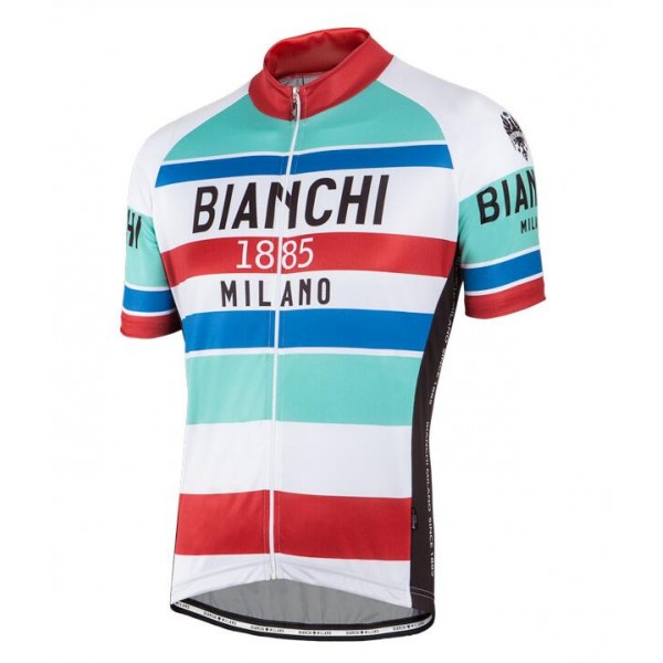 Bianchi Milano Telgate Maglia Ciclismo Manica Corta bianco 49064-JE