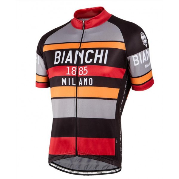Bianchi Milano Telgate Maglia Ciclismo Manica Corta nero 56659-VU