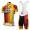 Pro 2017 Cinelli Chrome giallo Nuovo abbigliamento Ciclismo Completo Maglia Ciclismo Corta e Salopette 71089-TB