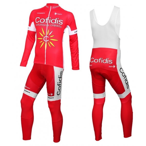 2016 Cofidis Team Squadre Pro Abbigliamento Ciclismo Maglia Ciclismo Manica Lunga e Salopette Lunga 84696-XC 2016 Cofidis Team Squadre Pro Abbigliamento Ciclismo Maglia Ciclismo Manica Lunga e Salopette Lunga 84696-XC