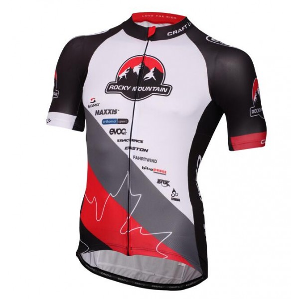 2016 CRAFT ROCKY MOUNTAIN Maglia Ciclismo Manica Corta 62855-EH 2016 CRAFT ROCKY MOUNTAIN Maglia Ciclismo Manica Corta 62855-EH