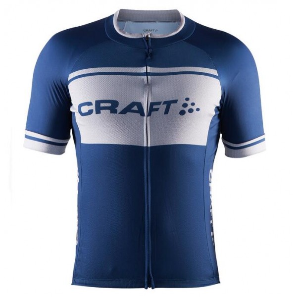 2016 CRAFT Classic Logo Maglia Ciclismo Manica Corta blu grey 88550-VQ