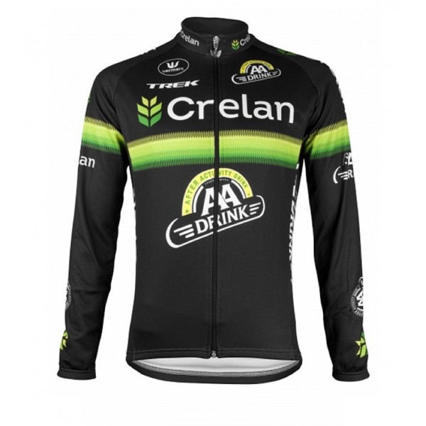 2016 Crelan -AA Drink nero Maglie Ciclismo Manica Lunga 53138-MS 2016 Crelan -AA Drink nero Maglie Ciclismo Manica Lunga 53138-MS