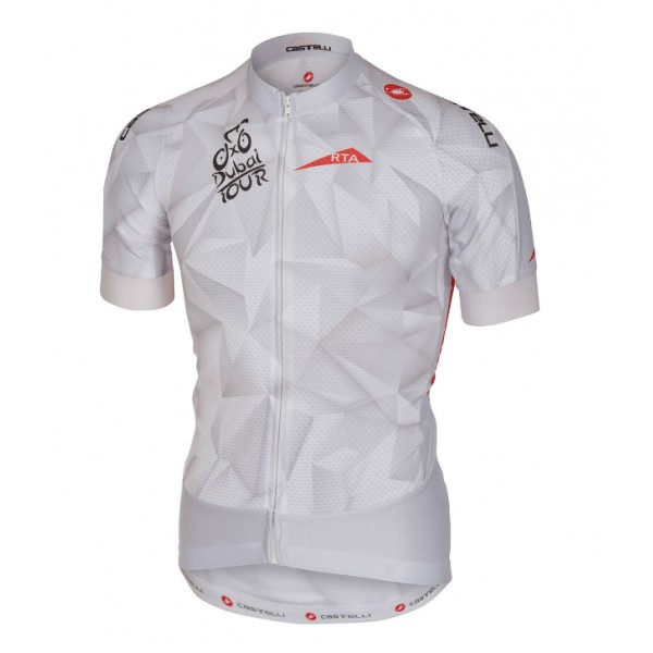 2016 Castelli Dubai Tour Maglia Ciclismo Manica Corta 87923-DE