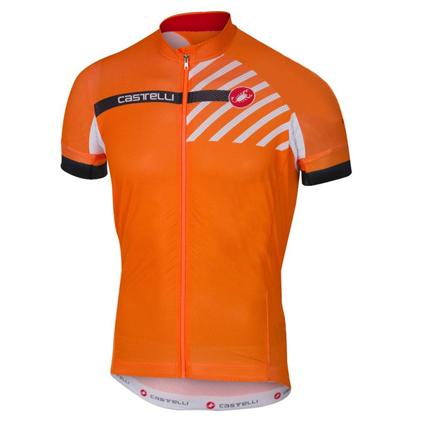 CASTELLI Free AR 4.1 arancia Maglia Ciclismo Manica Corta 13816-ZW
