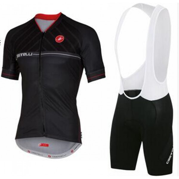 2016 Castelli Nuovo abbigliamento Ciclismo Completo Maglia Ciclismo Corta e Salopette 019 16329-KT