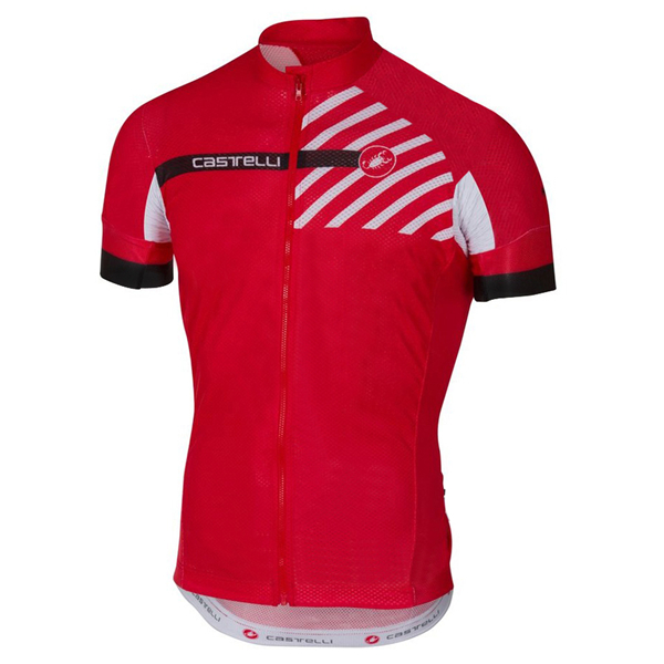 CASTELLI Free AR 4.1 Rosso Maglia Ciclismo Manica Corta 18125-CI