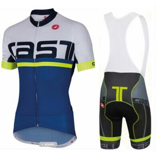2016 Castelli Nuovo abbigliamento Ciclismo Completo Maglia Ciclismo Corta e Salopette 008 33497-LE